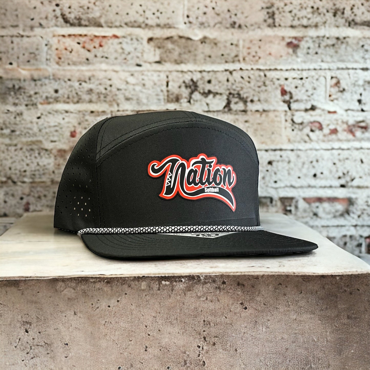 Nation Softball 7-Panel Hat