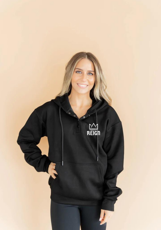 Reign Quarter Snap Hoodie