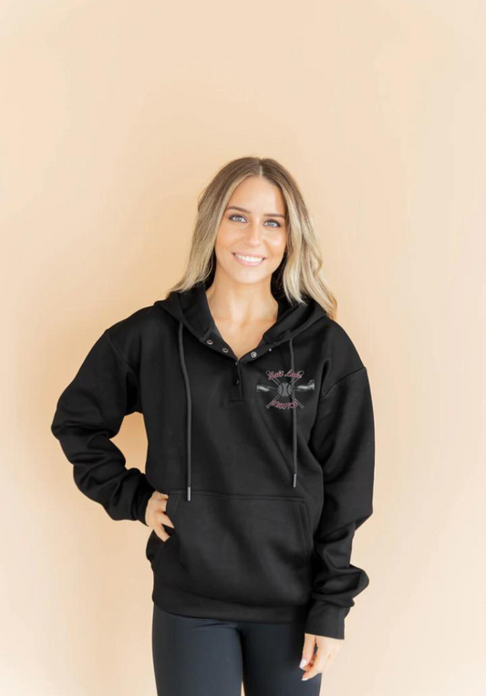 Salt Lake Smoke Quarter Snap Hoodie